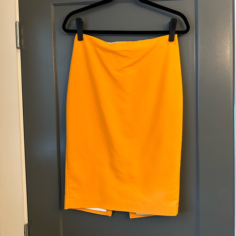 Yellow Pencil Skirt - Knee-Length 💛
